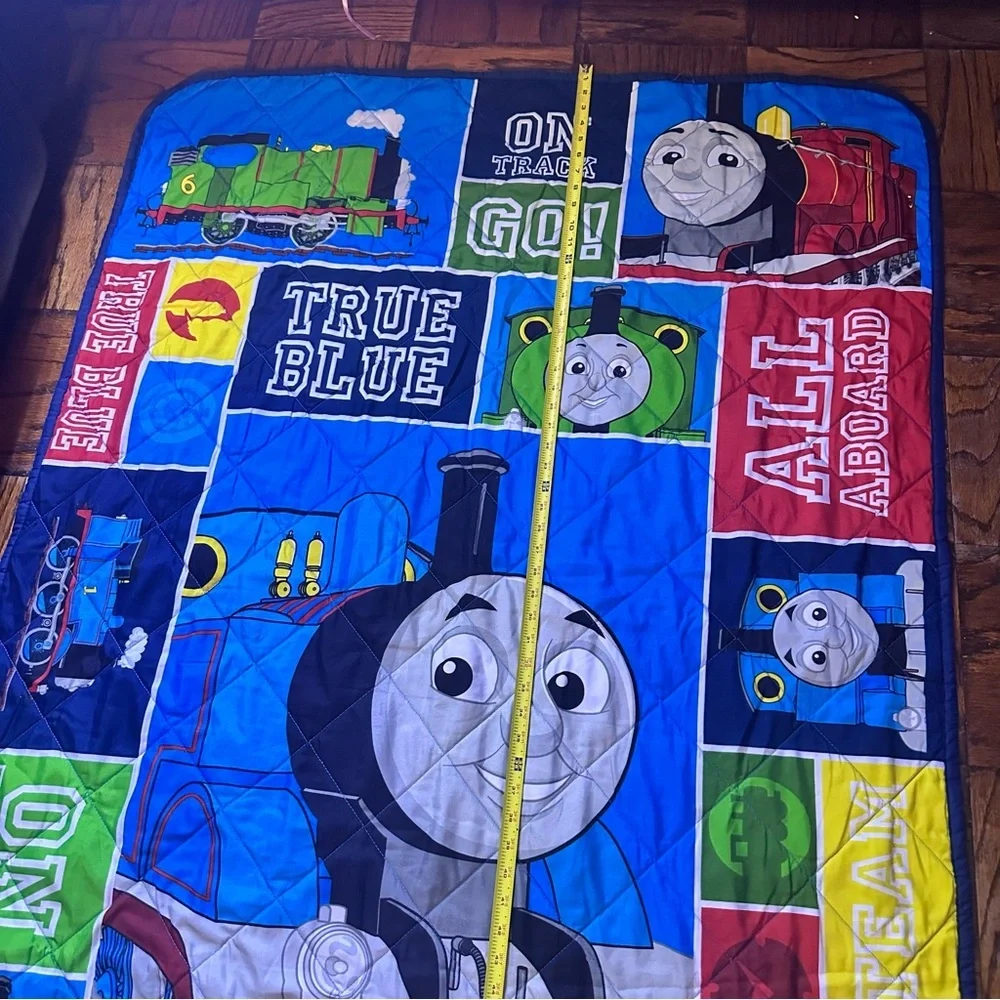 Thomas & Friends Colorful Train Quilt size 41” x 60” Blanket